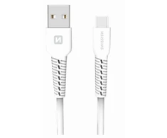 Swissten USB - USB-C 1.0m balta