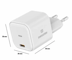 Swissten GaN Travel Charger USB-C 65W