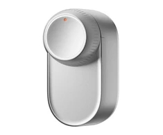 SwitchBot Lock Ultra smart door lock sidabrinis