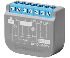 „SwitchBot“ relinis jungiklis, 2PM išmanusis dviejų kanalų jungiklis