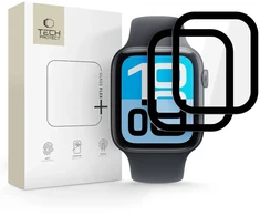 Tech-Protect Glass Flex+ 2-pack for Apple Watch 44mm – juodas