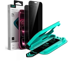 PRIVATUMĄ UŽTIKRINANTIS STIKLAS ESR ULTRAFIT ARMORITE GRŪDINTAS STIKLAS 2 VNT. iPhone 18 PRO PRIVACY