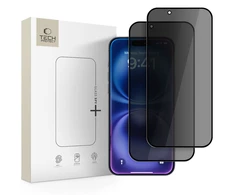 „Tech-Protect Glass Spy+“ 2 „iPhone 17 Air“ privatumo stiklų pakuotė
