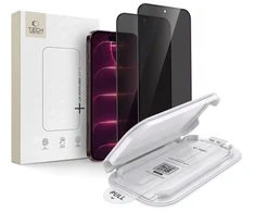 PRIVATUMĄ UŽTIKRINANTIS STIKLAS Tech-Protect ONETOUCH SET SPY+ 2-PACK iPhone 18 PRO MAX PRIVACY