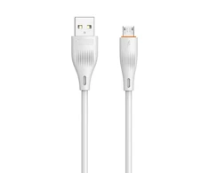 T-PHOX CABLE X-LITE MICRO USB Baltas 1M 3A