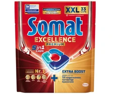 Tabletes Somat Excellence 5in1 trauku mazg.autom. 33gb.