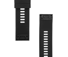 Tactical 668 Silicone Band for Garmin Fenix 5X|6X QuickFit 26mm Juodas