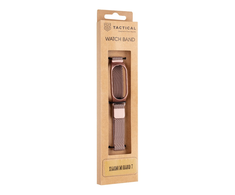 Tactical 830 Loop Magnetic Steel Band for Xiaomi Mi Band 7 Rose
