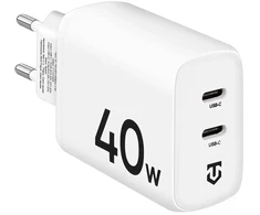 Tactical Base Plug kelioninis įkroviklis | 40W | USB-C | baltas