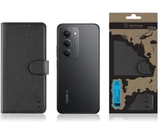 Tactical Field Notes galinis dėklas su MagSafe palaikymu, skirtas Xiaomi Redmi 15 4G 5G, juodas