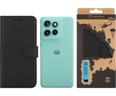 Dėklas Tactical „Field Notes“ skirtas „Motorola Edge 60 Neo“ juodas