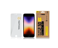 Tactical apsauginis stiklas Shield 2.5D skirtas Apple iPhone 7/8/SE2020/SE2022 skaidrus