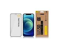 Tactical apsauginis stiklas Shield 5D skirtas Apple iPhone 12 Pro/12 Pro su juodos spalvos krašteliu