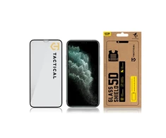 Tactical apsauginis stiklas Shield 5D skirtas Apple iPhone 11 Pro Max / XS Max su juodos spalvos krašteliu