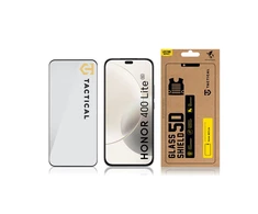 Tactical Apsauginis stiklas Shield 5D skirtas Honor 400 Lite su juodos spalvos krašteliu