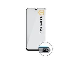 Tactical apsaugnis stiklas Shield 5D skirtas Samsung Galaxy A16 5G su juodos spalvos krašteliu