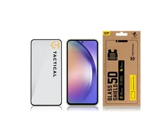 Tactical apsauginis stiklas Shield 5D skirtas Samsung Galaxy A54 5G su juodos spalvos krašteliu