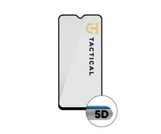 Tactical apsauginis stiklas Shield 5D skirtas Samsung Galaxy A34 5G su juodos spalvos krašteliu