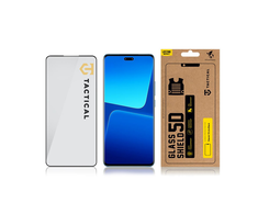 Tactical apsauginis stiklas Shield 5D skirtas Xiaomi 13 Lite su juodos spalvos krašteliu