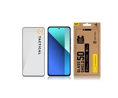 Tactical apsauginis stiklas Shield 5D skirtas Xiaomi Redmi Note 13 4G/5G su juodos spalvos krašteliu