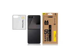 Tactical Apsauginis stiklas Shield 5D (Outer) skirtas Samsung Galaxy Z Flip 7 Juodas