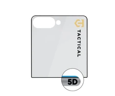 Tactical Apsauginis stiklas Shield 5D (Outer) skirtas Samsung Galaxy Z Flip 7 Juodas