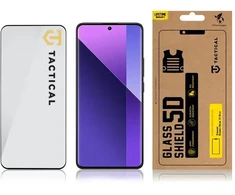 Tactical Glass Shield 5D grūdintas stiklas telefonui Xiaomi Redmi Note 13 Pro+ 5G, juodas