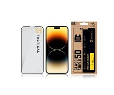 Tactical Apsauginis stiklas Shield Privacy Stealth 5D skirtas Apple iPhone 14 Pro Juodas