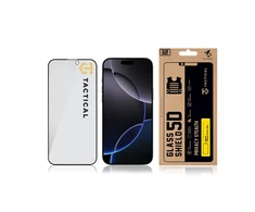 Tactical Apsauginis stiklas Shield Privacy Stealth 5D skirtas Apple iPhone 16 Pro Max Juodas