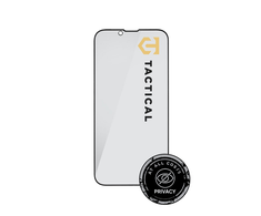 Tactical Apsauginis stiklas Shield Privacy Stealth 5D skirtas Apple iPhone 13/13 Pro/14/16e Juodas