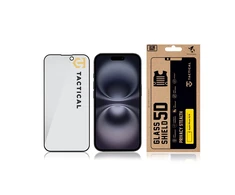 Tactical Apsauginis stiklas Shield Privacy Stealth 5D skirtas Apple iPhone 15/16 Juodas