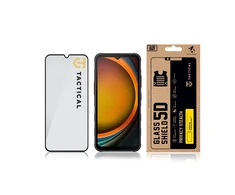 Tactical Apsauginis stiklas Shield Privacy Stealth 5D skirtas Samsung Galaxy Xcover 7 Juodas