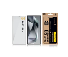 Tactical Apsauginis stiklas Shield Privacy Stealth 5D skirtas Samsung Galaxy S24 Ultra Juodas