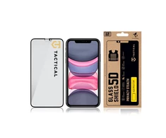 Tactical Apsauginis stiklas Shield Privacy Stealth 5D skirtas Apple iPhone 11/XR Juodas