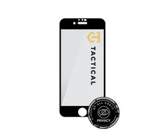 Tactical Apsauginis stiklas Shield Privacy Stealth 5D skirtas Apple iPhone 7/8/SE 2020/SE 2022 Juodas