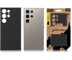 Tactical „MagForce“ aramidinė „Samsung Galaxy S24 Ultra“ dėklas juodas