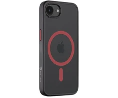 Tactical Taktinis „MagForce Hyperstealth 2.0“ telefono dėklas, skirtas „iPhone 16e“, juodas, raudonas