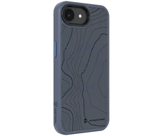 Dėklas Tactical MagForce Hyperstealth Sika dangtelis Apple iPhone 16e/17e tamsiai mėlynas