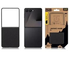 Tactical MagForce dėklas telefonui Samsung Galaxy Z Flip 7 juodas