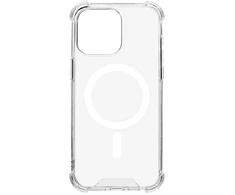 Tactical MagForce Plyo telefono dėklas su MagSafe palaikymu, skirtas iPhone 15 Pro Max, permatomas