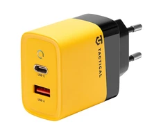 Tactical Microgrid GaN 45W įkroviklis geltonos spalvos