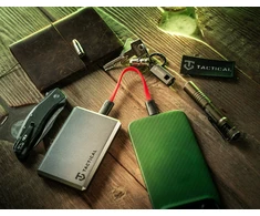 Tactical OODA Loop kabelis USB-C/USB-C raudonos spalvos