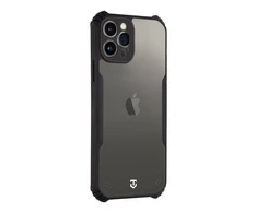Dėklas Tactical Quantum Stealth dangtelis, skirtas Apple iPhone 12 Pro skaidrus/juodas