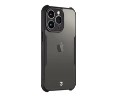 Dėklas Tactical Quantum Stealth dangtelis, skirtas Apple iPhone 13 Pro skaidrus/juodas