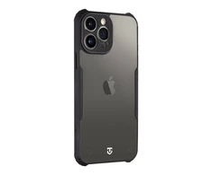 Dėklas Tactical Quantum Stealth dangtelis, skirtas Apple iPhone 13 Pro Max Skaidrus/juodas