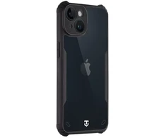 Dėklas Tactical Quantum Stealth dangtelis Apple iPhone 14, permatomas juodas