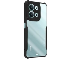 Tactical Quantum Stealth dėklas Xiaomi Redmi 15C 4G 5G skaidrus juodas