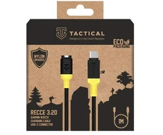 Tactical Recce 3:20 cable for Garmin USB-C juoda/geltona