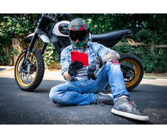 Tactical Safety Smoothie dėklas skirtas Apple iPhone 14 Pro Chilli