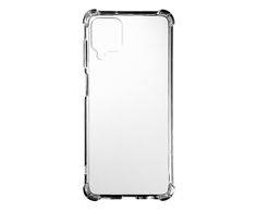 Tactical TPU Plyo dėklas, skirtas Samsung Galaxy M12, skaidrus